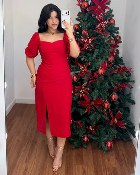 Vestido MIDI Tubinho