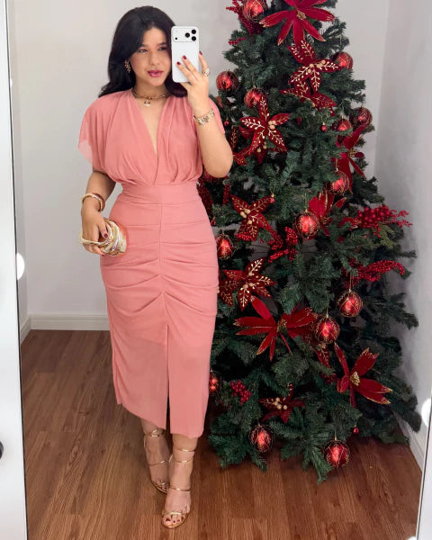 Vestido Tubinho Tule