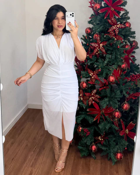 Vestido Tubinho Tule