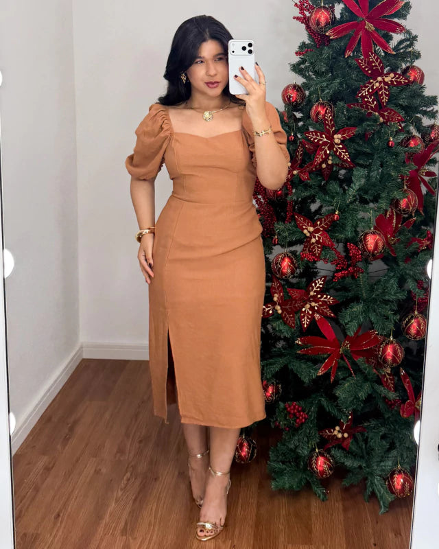 Vestido MIDI Tubinho