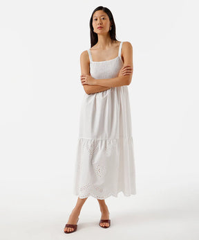 Vestido Midi Alça Fina