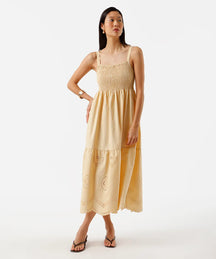 Vestido Midi Alça Fina