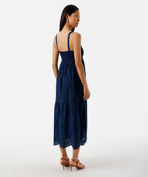 Vestido Midi Alça Fina