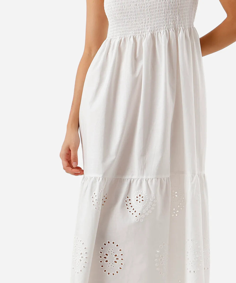 Vestido Midi Alça Fina