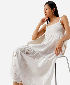 Vestido Midi Alça Fina