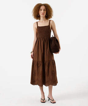 Vestido Midi Alça Fina