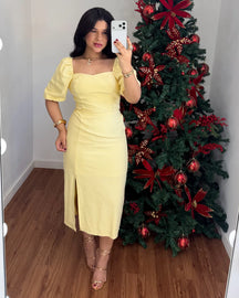 Vestido MIDI Tubinho