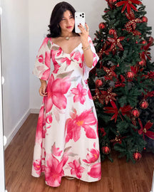 Vestido estampado Aline