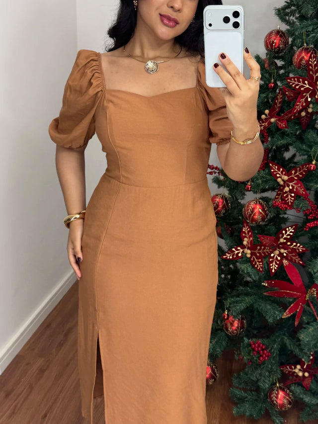 Vestido MIDI Tubinho