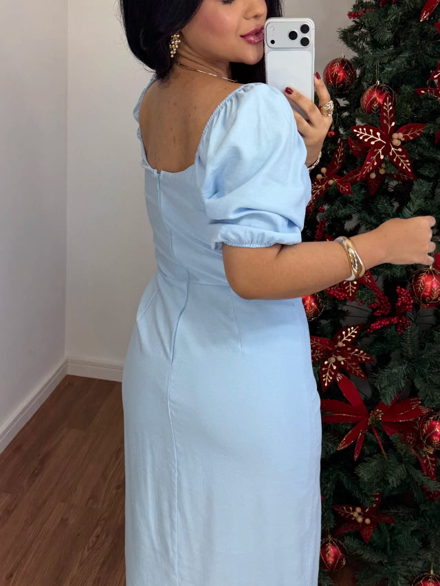 Vestido MIDI Tubinho