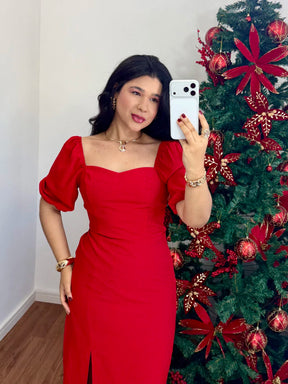 Vestido MIDI Tubinho